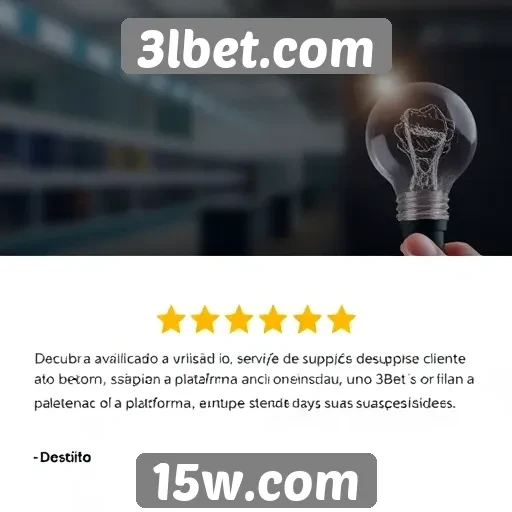 Avaliação dos serviços de suporte ao cliente da 3lbet