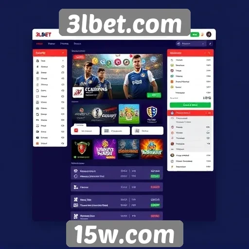 Interface de usuário do 3lbet.com e sua facilidade de navegação
